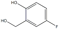 5-FLUORO-2-HYDROXYBENZYL ALCOHOL Struktur