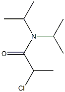 2-CHLORO-N,N-DIISOPROPYLPROPANAMIDE Struktur