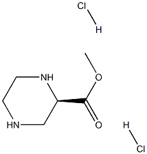 (R)-PIPERAZINE-2-CARBOXYLIC ACID METHYL ESTER DIHYDROCHLORIDE 98% Struktur