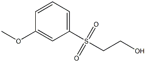 3-METHOXYPHENYLSULFONYLETHANOL, TECH Struktur