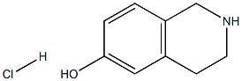 1,2,3,4-TETRAHYDRO-ISOQUINOLIN-6-OL HCL Struktur