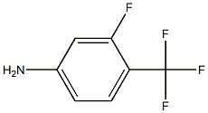 3-FLUORO-4-(TRIFLUOROMETHYL)ANILINE,98% Struktur