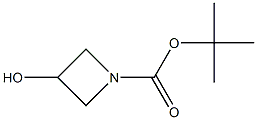 1-BOC-3-AZETIDINOL Struktur