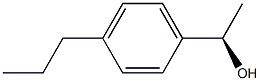 (1R)-1-(4-PROPYLPHENYL)ETHANOL Struktur