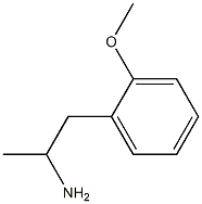 1-(2-METHOXYPHENYL)-2-PROPYLAMINE Struktur