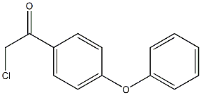 2-CHLORO-1-(4-PHENOXYPHENYL)ETHANONE Struktur