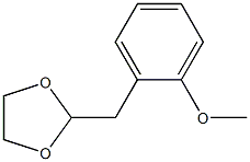 2-(1,3-DIOXOLAN-2-YLMETHYL)ANISOLE 96% Struktur