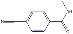 4-CYANO-N-METHYLBENZAMIDE Struktur