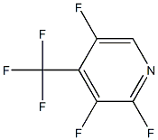 2,3,5-TRIFLUORO-4-(TRIFLUOROMETHYL)PYRIDINE 97% Struktur