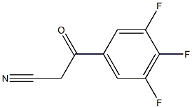 3,4,5-TRIFLUOROBENZOYLACETONITRILE 96% Struktur