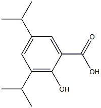 3 5-DIISOPROPYLSALICYLIC ACID 8% Struktur