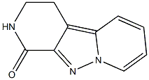 3,4-DIHYDRO-2H-2,8A,9-TRIAZA-FLUOREN-1-ONE Struktur