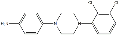 1-(2,3-DICHLOROPHENYL)-4-(4-AMINOPHENYL )PIPERAZINE Struktur