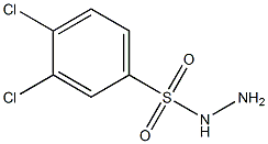 3,4-DICHLOROBENZENESULFONYLHYDRAZIDE Struktur