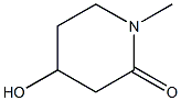 N-METHYL-4-HYDROXYPIPERIDONE Struktur