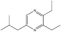 2,3-DIETHYL-5-ISOBUTYLPYRAZINE Struktur