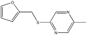 2-FURFURYLTHIO-5-METHYLPYRAZINE Struktur