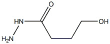 4-HYDROXYBUTANOIC ACID HYDRAZIDE Struktur