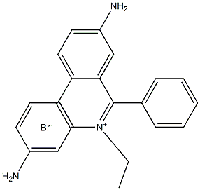 ETHIDIUM BROMIDE - SOLUTION (1 %) Struktur