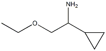 1-cyclopropyl-2-ethoxyethanamine Struktur