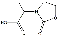 2-(2-OXO-1,3-OXAZOLIDIN-3-YL)PROPANOIC ACID Struktur