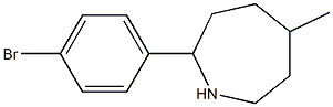 2-(4-BROMOPHENYL)-5-METHYLAZEPANE Struktur