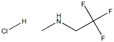 2,2,2-TRIFLUORO-N-METHYLETHANAMINE HYDROCHLORIDE Struktur