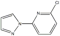 2-CHLORO-6-(1H-PYRAZOL-1-YL)PYRIDINE Struktur