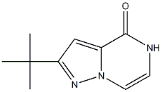 2-TERT-BUTYLPYRAZOLO[1,5-A]PYRAZIN-4(5H)-ONE Struktur