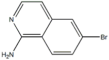 6-BROMOISOQUINOLIN-1-AMINE Struktur