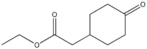 ETHYL (4-OXOCYCLOHEXYL)ACETATE Struktur