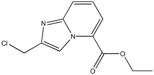 ETHYL 2-(CHLOROMETHYL)IMIDAZO[1,2-A]PYRIDINE-5-CARBOXYLATE Struktur