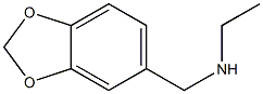 N-(1,3-BENZODIOXOL-5-YLMETHYL)ETHANAMINE Struktur