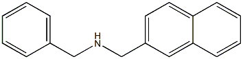 N-BENZYL-1-(2-NAPHTHYL)METHANAMINE Struktur