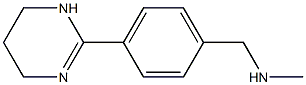 N-METHYL-1-[4-(1,4,5,6-TETRAHYDROPYRIMIDIN-2-YL)PHENYL]METHANAMINE Struktur