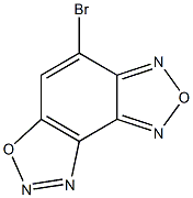 4-bromo[1,2,5]oxadiazolo[3,4-e][1,2,3]benzoxadiazole Struktur