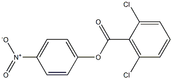 4-nitrophenyl 2,6-dichlorobenzoate Struktur