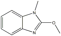 2-methoxy-1-methyl-1H-benzo[d]imidazole Struktur