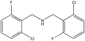 N,N-di(2-chloro-6-fluorobenzyl)amine Struktur