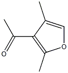 1-(2,4-dimethyl-3-furyl)ethan-1-one Struktur