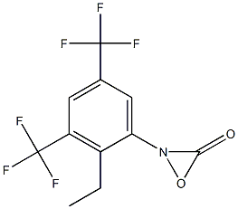 ethyl N-[3,5-di(trifluoromethyl)phenyl]iminoformate Struktur