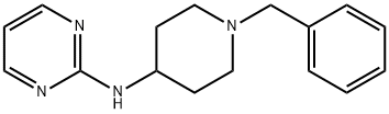 N-(1-benzylpiperidin-4-yl)pyrimidin-2-amine Struktur