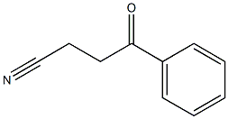 3-oxo-3-phenylpropyl cyanide Struktur