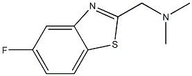 (5-fluoro-1,3-benzothiazol-2-yl)-N,N-dimethylmethanamine Struktur