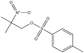 2-methyl-2-nitropropyl 4-methylbenzene-1-sulfonate Struktur