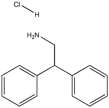 2,2-diphenylethanamine hydrochloride Struktur