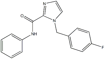 1-(4-fluorobenzyl)-N-phenyl-1H-imidazole-2-carboxamide Struktur