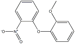 1-(2-methoxyphenoxy)-2-nitrobenzene Struktur