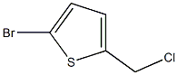 2-bromo-5-(chloromethyl)thiophene Struktur