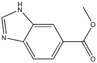 METHYL 3H-BENZO[D]IMIDAZOLE-5-CARBOXYLATE Struktur